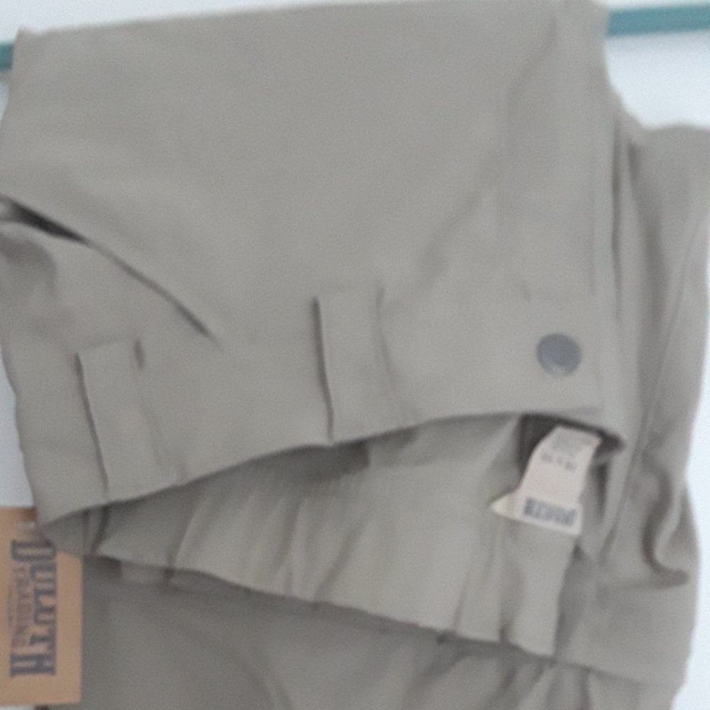 Duluth Trading Co. pants with zip off legs, shorts